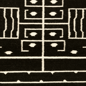 Zeus Black & White Rug