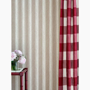 Zig Zag Stripe Biscuit Wallpaper