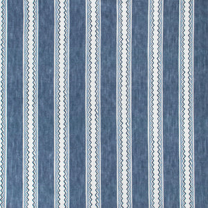 Zig Zag Stripe Midnight Fabric
