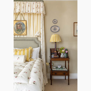 Zig Zag Stripe Mustard Fabric