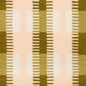 Zippy Green & Pink Rug