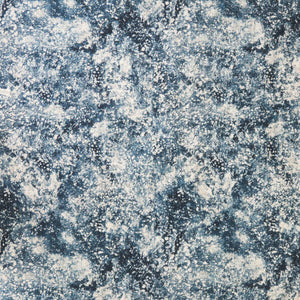 Aub Ivory/Indigo Fabric