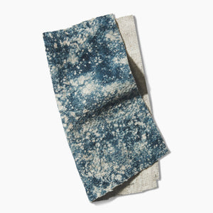 Aub Ivory/Indigo Fabric