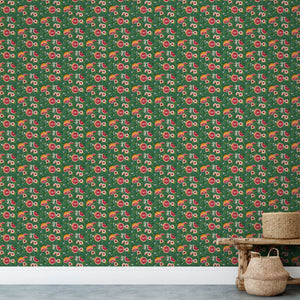 Blood Orange Basil Wallpaper