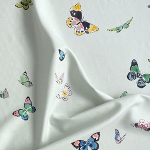 Butterflies Mint Fabric