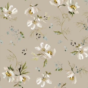 Cosmos Linen Wallpaper
