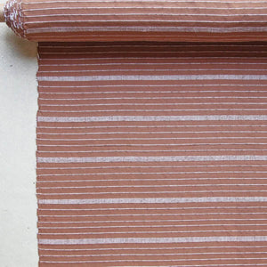 Cusco Stripe Terracotta Fabric