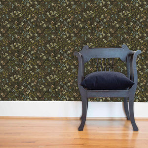 Eden Olive Wallpaper