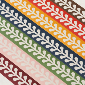 Edith Red Wallpaper Border