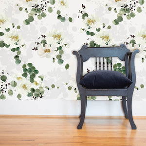 Eucalyptus Snow Wallpaper