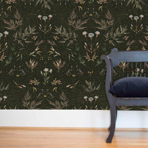 Farm Weeds Forest Wallpaper