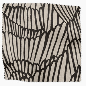 Flashdance Black & Tan Fabric