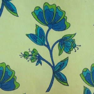 Flower Citronnelle Fabric