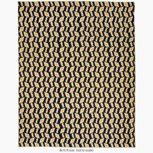 Futurismo Sonic Black Rug