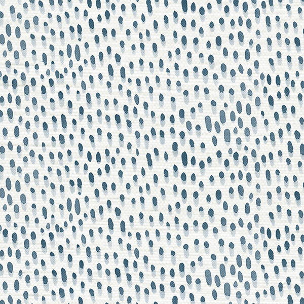 Gerty's Dot Indigo Grasscloth Wallpaper