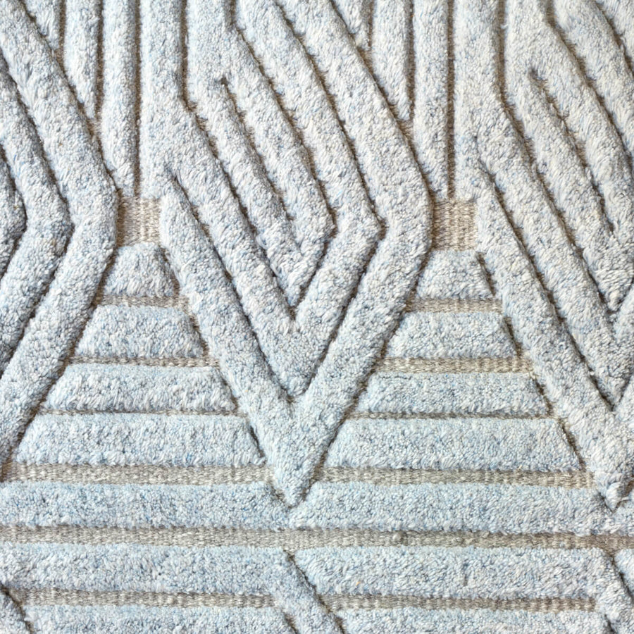 Glacier Blue Ice Rug