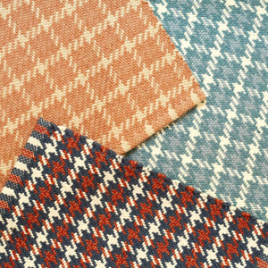 Glasgow Plaid Navy and Rust Rug