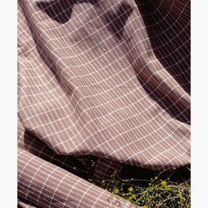 Hiroki Dusty Mauve Fabric