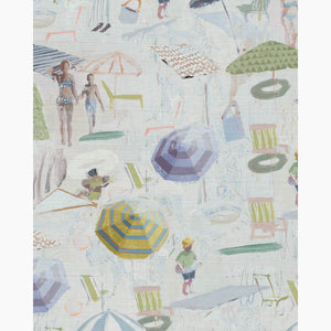 Honeydew Beach Grasscloth Wallpaper