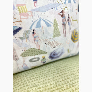 Honeydew Shark Bite Fabric