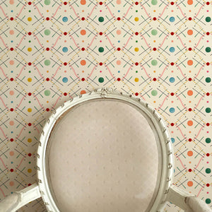 Improvisation No 1 Pink Wallpaper