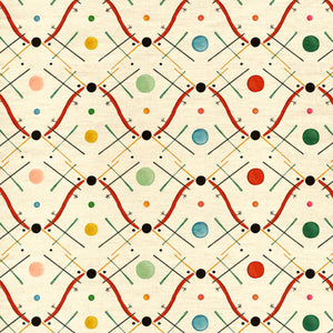 Improvisation No 1 Red Fabric