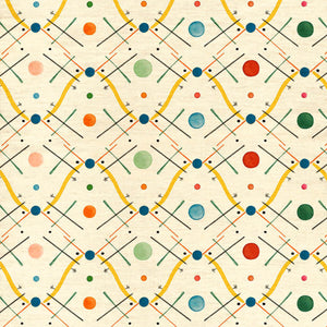 Improvisation No 1 Yellow Fabric