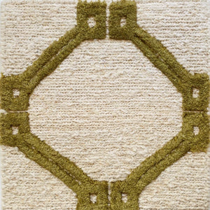 Iron Work Olive Rug