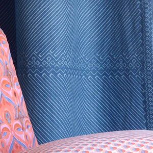 Jacinto Stone/Indigo Fabric