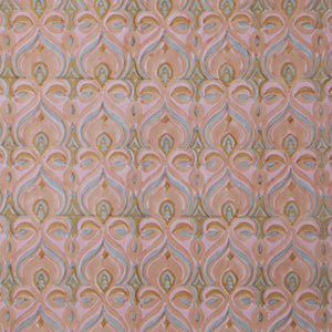 Guava Rose Pink and Salmon Pink Upholstery Fabric by The Yard