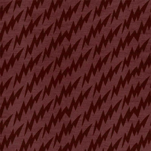 Lightning Bolts Burgundy Fabric