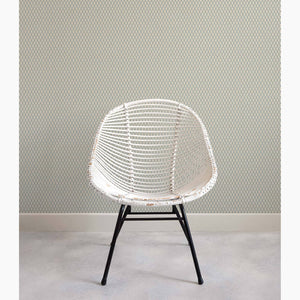 Little Lattice Blue Wallpaper