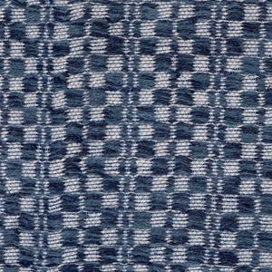 Malmo Check Blue Jay Fabric
