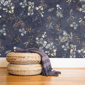 Meadow Blue Wallpaper