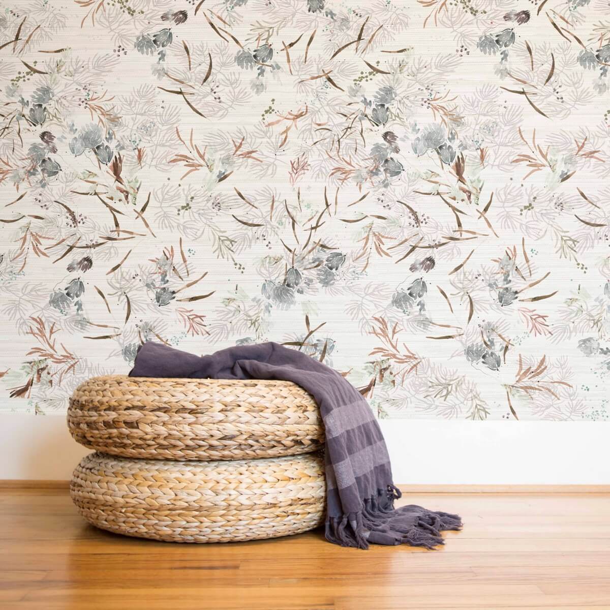 Meadow Linen Paperweave Wallpaper