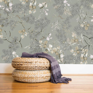 Meadow Sage Wallpaper