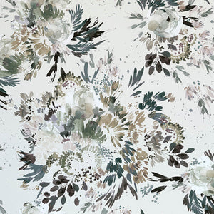 Midnight Garden Linen Wallpaper