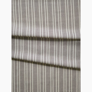 Needlepoint Stripe Charcoal Fabric