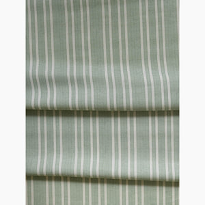 Needlepoint Stripe Green Earth Fabric