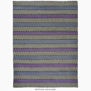 New Wave Purple Rug