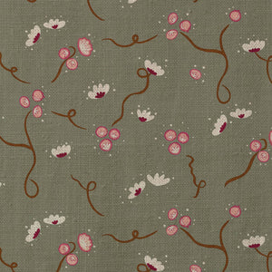 Olivia Muddy Green Fabric