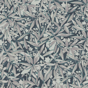 Ome Indigo Wallpaper