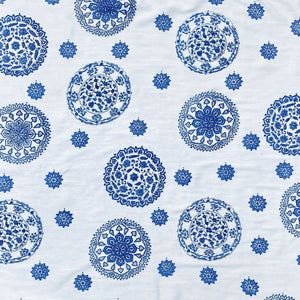Orhan Blue Adras Fabric