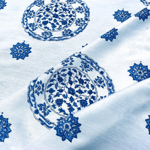 Orhan Blue Adras Fabric