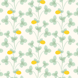 Chintz Constance Lemon Wallpaper