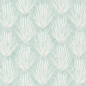 Palm Parade Relief Rainwashed Fabric