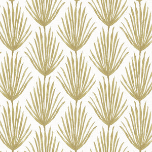 Palm Parade Ochre Fabric