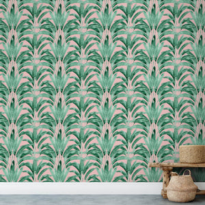 Palms Rose Wallpaper