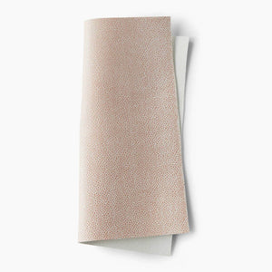 Pebbled Terracotta Cactus Leather Fabric