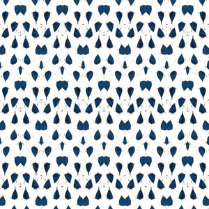 Porcelain Wings Blue Wallpaper